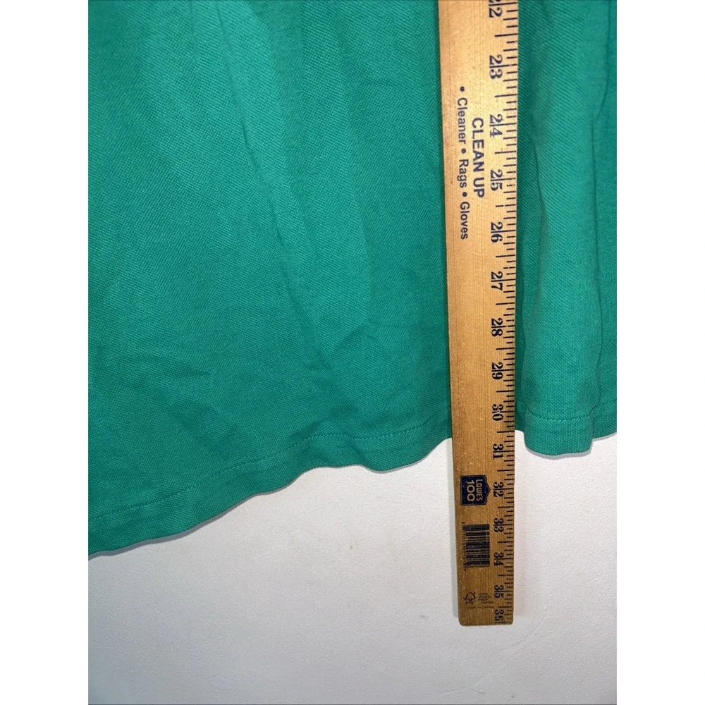 Nike Polo Dri-FIT Tiger Woods Mens XXL Green Pique Short Sleeve Golf Shirt